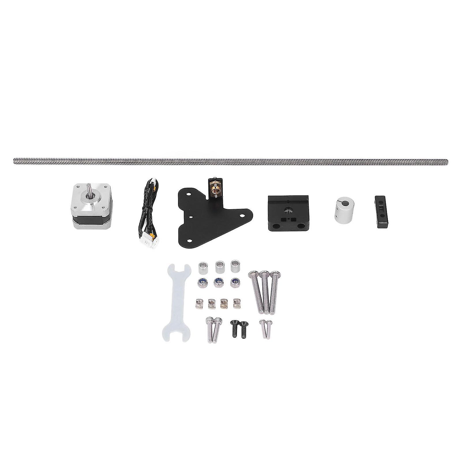 Dual Z-axis Upgrade Kit for CR10 3D Printer with 515mm Lead Screw and 4mm Motor