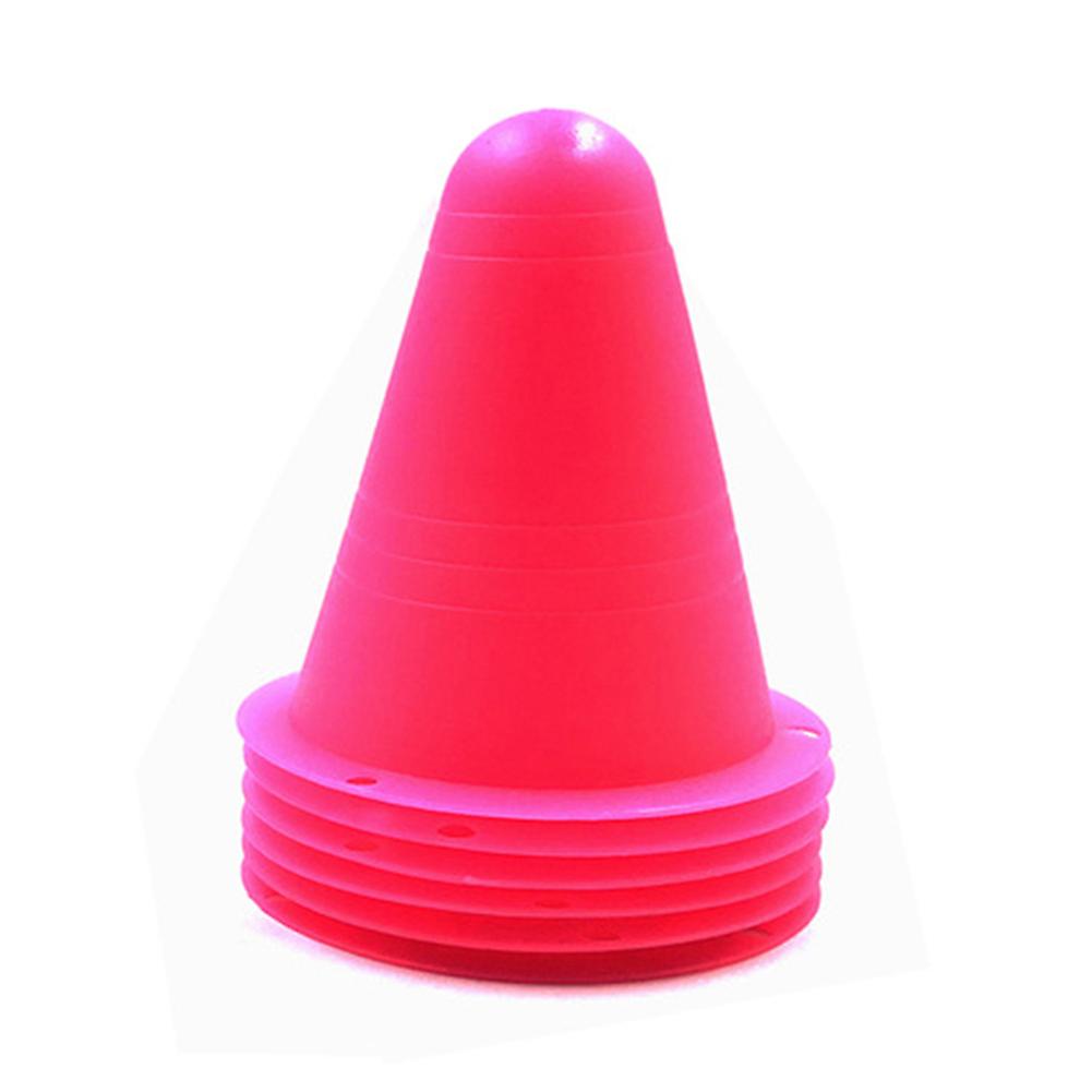 10 Pcs Soccer Training Marker Football Sign Bucket Road Cone Obstacles Roadblocks