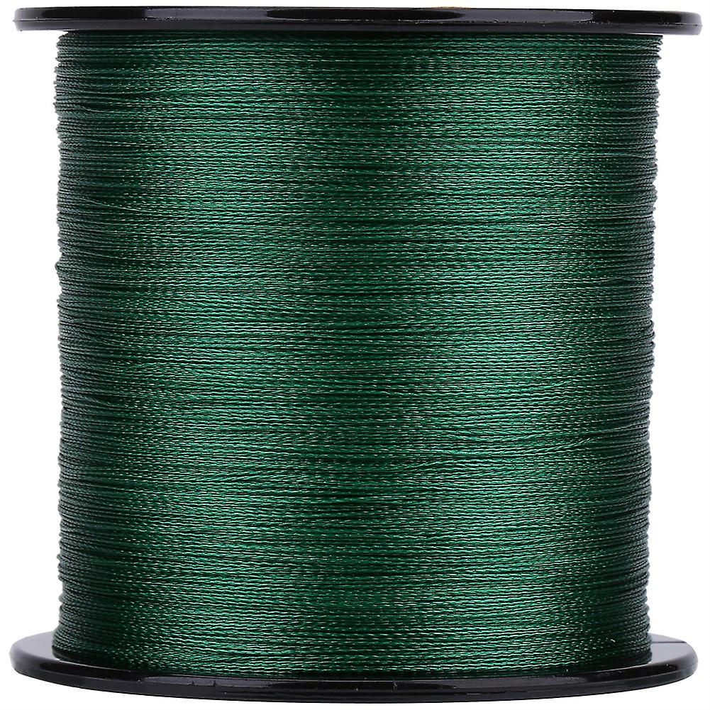 500m PE Braided 4 Strands Super Strong Fishing Lines Multi filament Fish Rope Cord Green (2)