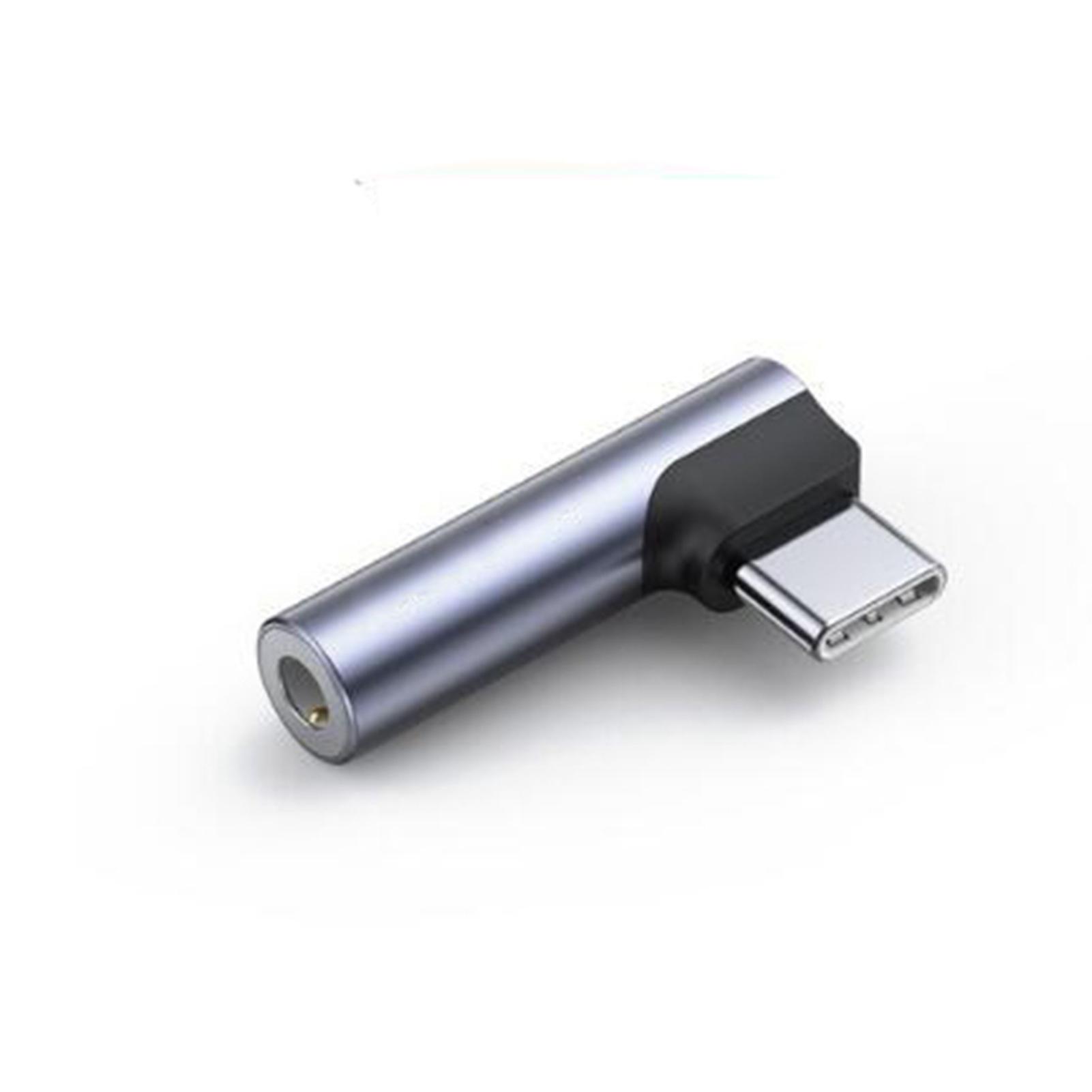 Right Angle Type C to 3.5mm Adapter: Clear Sound, Lag-Free, Universal Compatibility