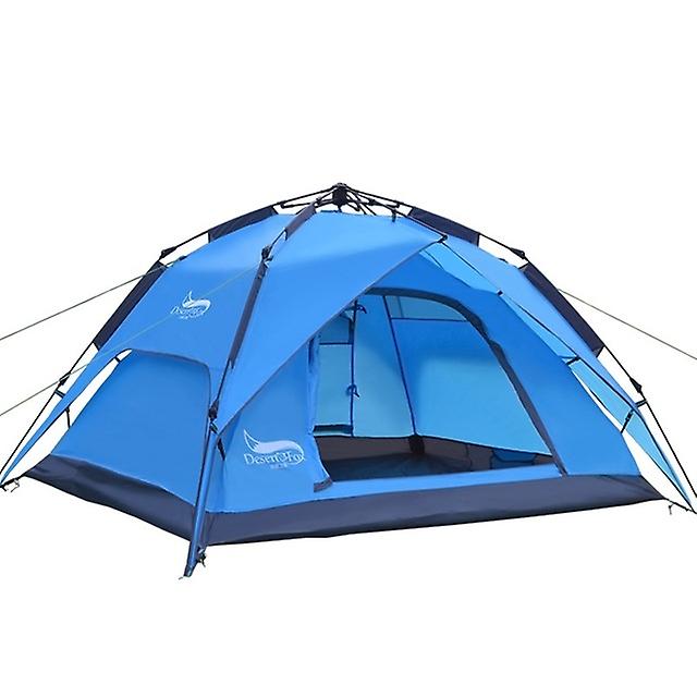 3-4 Person Camping Portable Winter Outdoor Automatic Large Family Beach Quick Open Camping Waterproof Pop Up Tent 3-4 Person Camping Portable Winter Outdoor Automatic Large Family Beach Quick Open Camping Waterproof Pop Up Tent