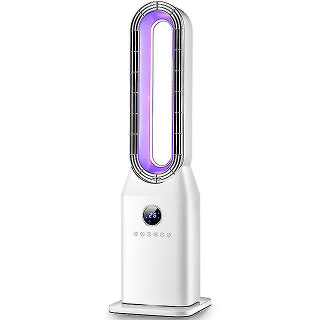 220V Household Electric Fan Heater Energy-saving Vertical Electric Heating Machine With Four-color Night Light