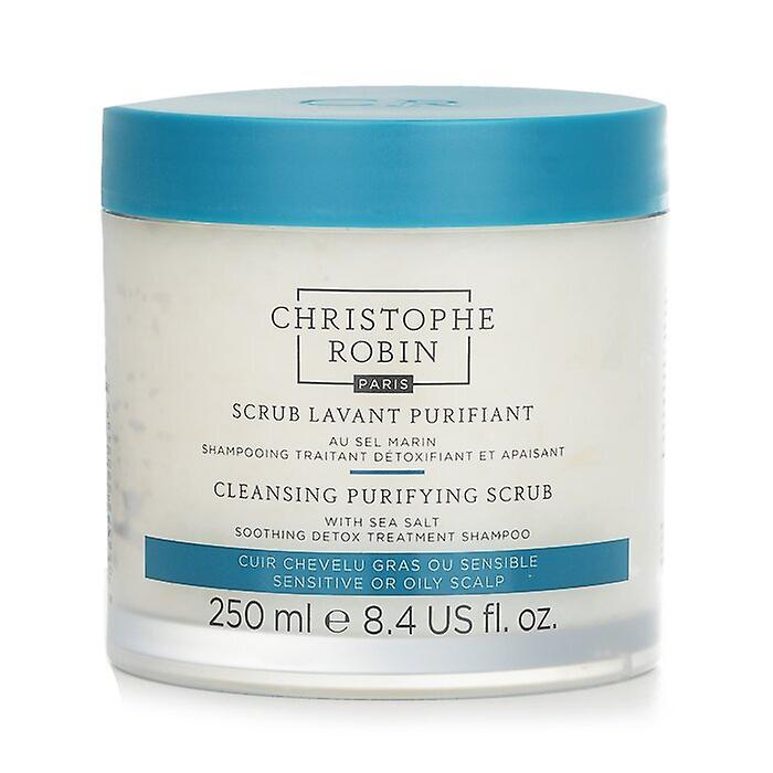 Christophe Robin Cleansing Purifying Scrub With Sea Salt (soothing Detox Treatment Shampoo) - Sensitive Or Oily Scalp 250ml/8.4oz