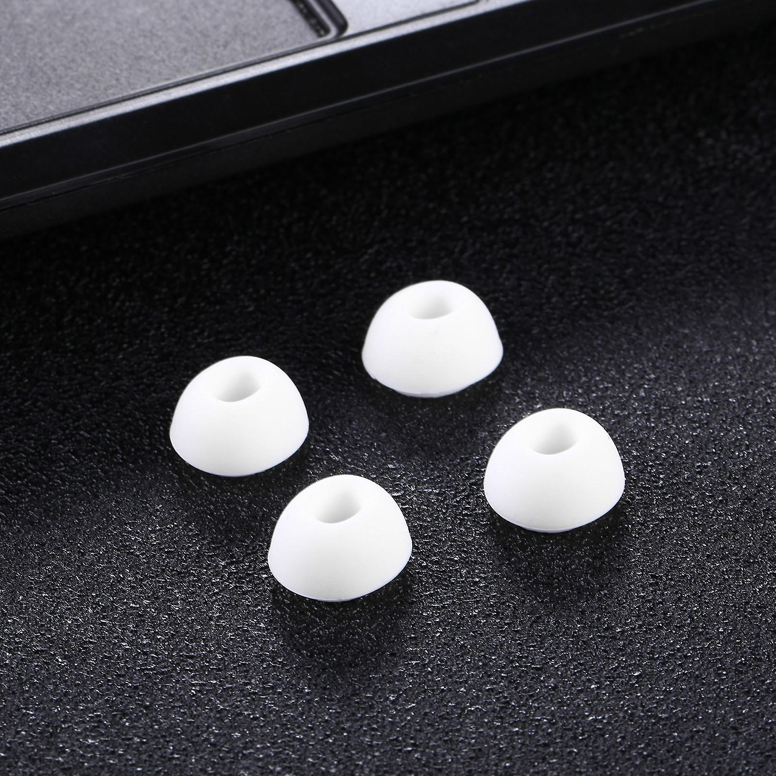 2 Pairs Ear Caps with Net for AirPods, Size:S