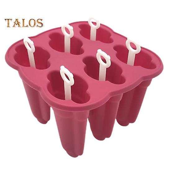 1 Set Ice Cream Tray with Sticks Multi-functional Reusable Practical Freeze Juices Drink Popsicle Maker Mold for Kids