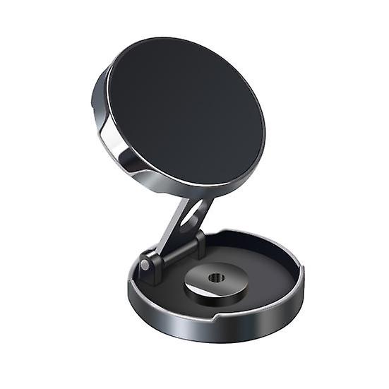 Car Phone Holder Magnetic Phone Rotation Round Adjustable Foldable Height 360 Auto Mobile Mount Support Stand