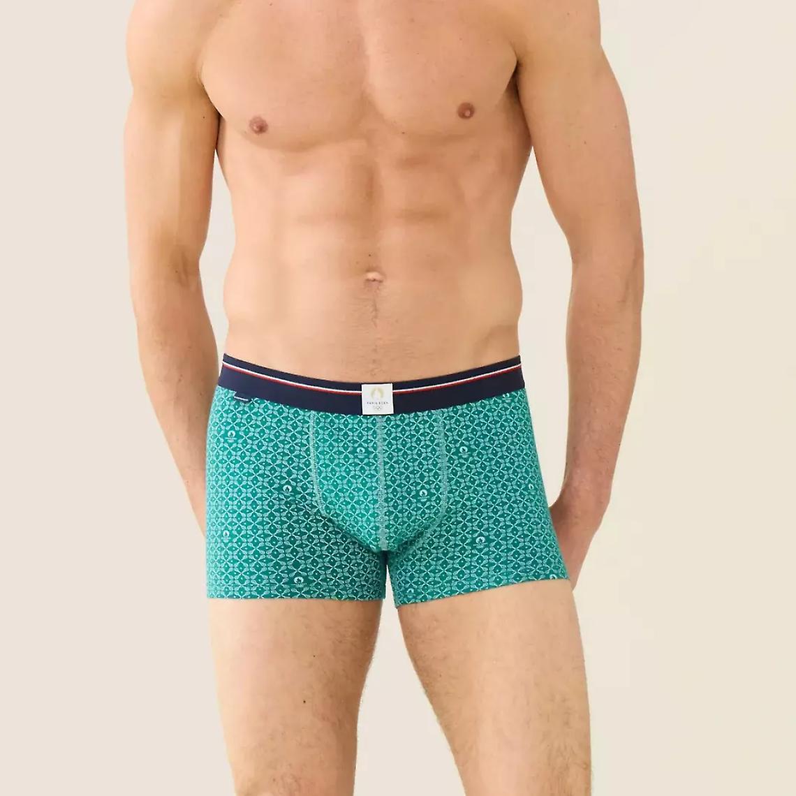 Grøn Bomuld Boxershorts