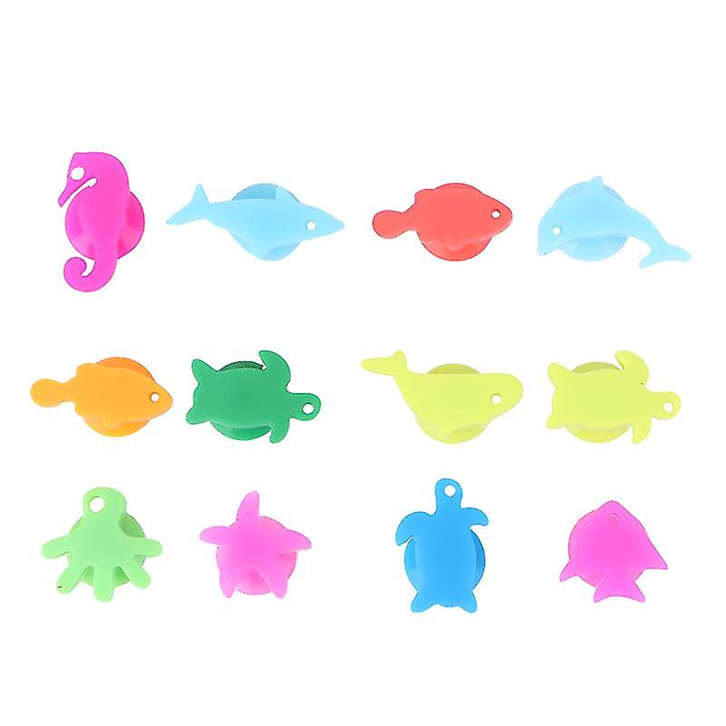 36pcs Saugnapf Glasmarkierungen