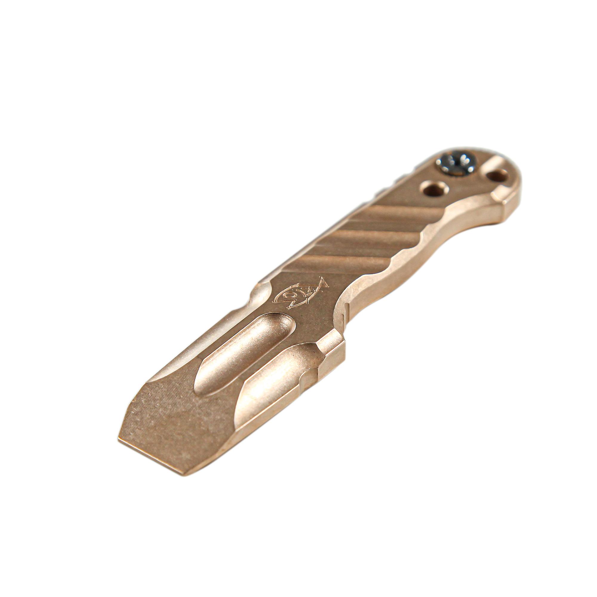 New Ruisha Prybar Tc4 Titanium Alloy Crowbar Outdoor Survival Defense Multi-function Tool