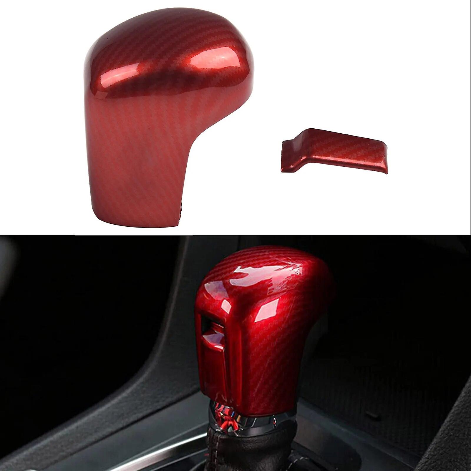 اجعل التثبيت أمرا سهلا مع غطاء مقبض ناقل الحركة المصنوع من ألياف الكربون اللاصق لهوندا سيفيك 10th Gen (2016 2021)