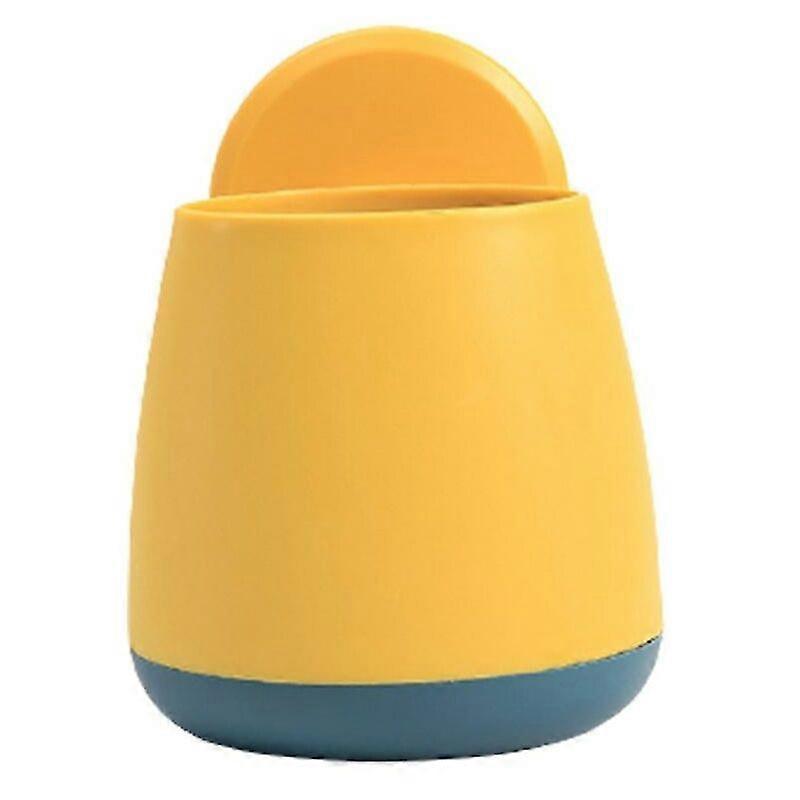 Bathroom Wall-Mounted Toothbrush Holder, Bathroom Punch-Free Toothpaste Storage 10*10*7.8cm