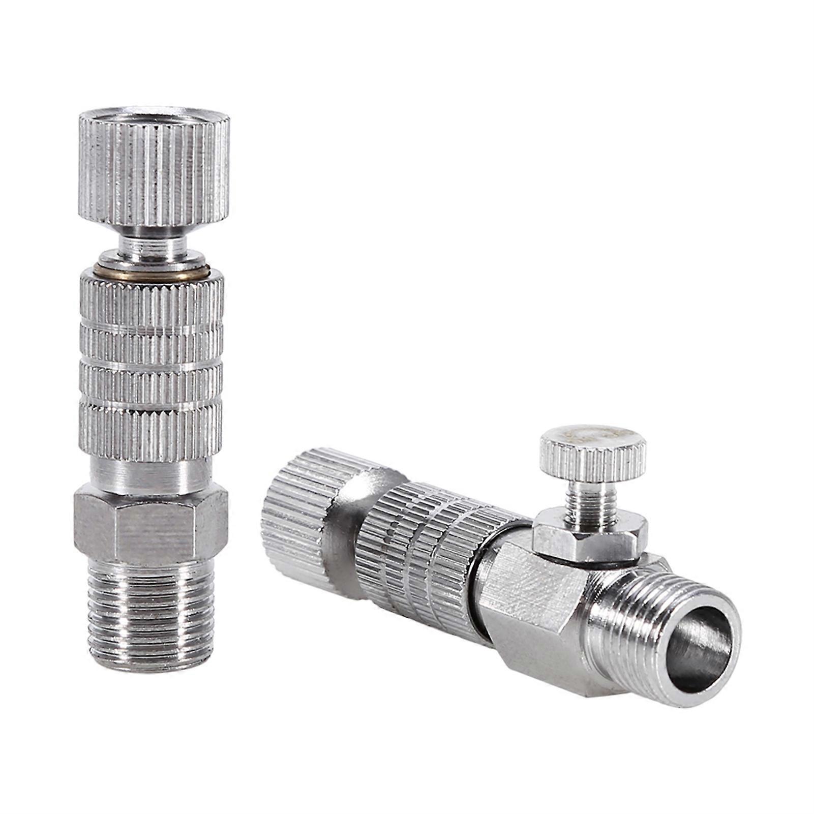 1/8in Airbrush Quick Disconnect Coupler Adapter Hose Connector 4cm