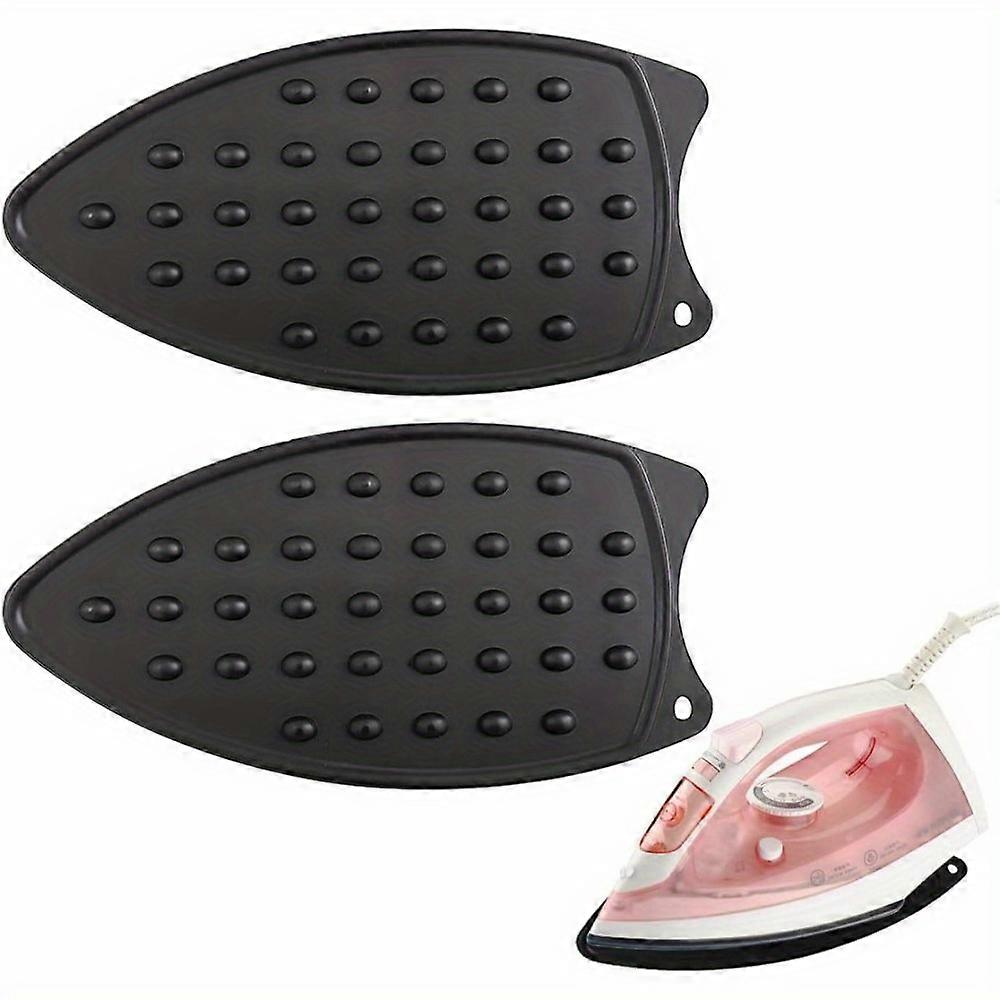 One Silicone Ironing Pad, Multi-function Iron Anti-scalding Pad, Suitable for Flat Iron, Ironing Board - Black