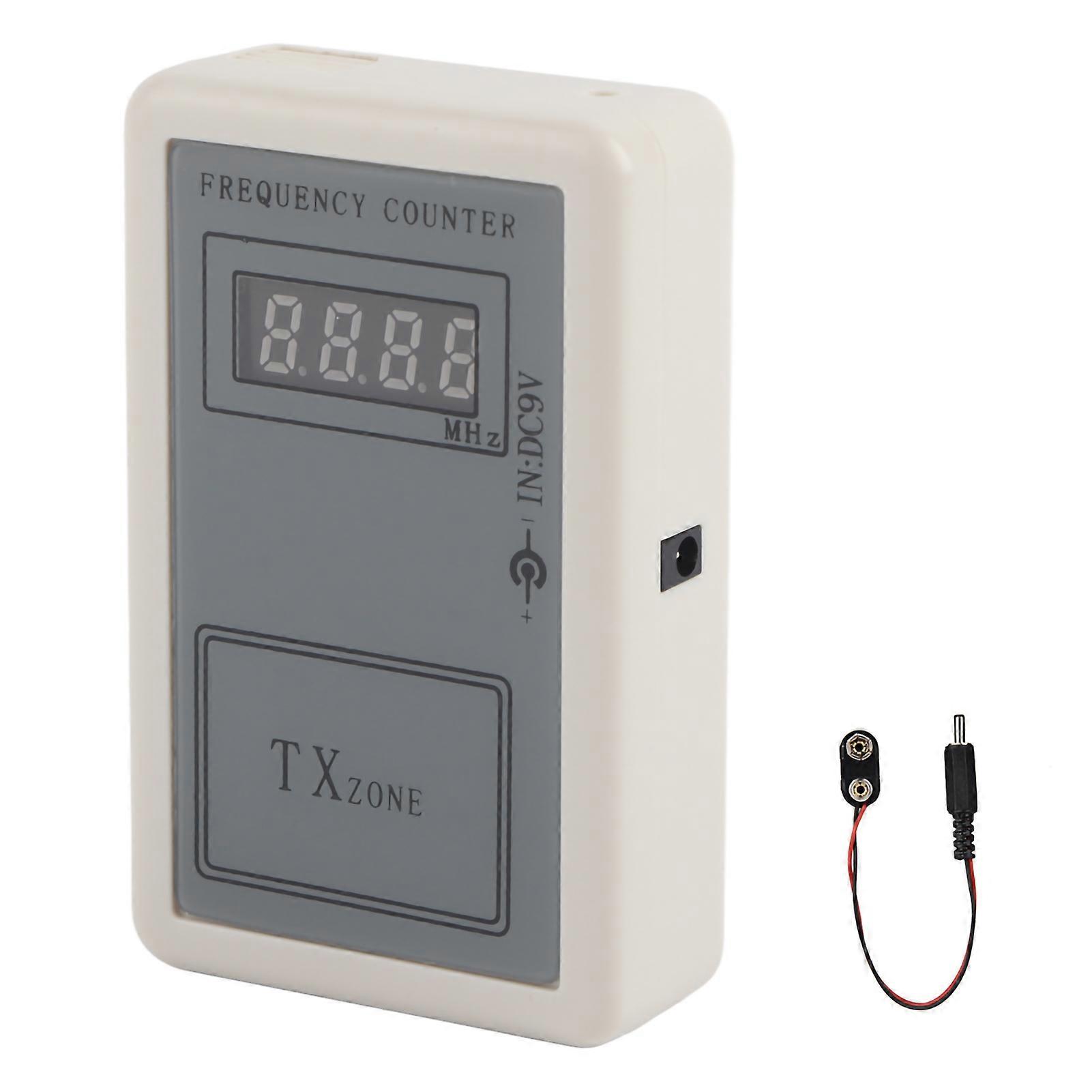 250-450 Mhz Handheld Digital Frequency Meter Counter Wireless Remote Control Tester Tools
