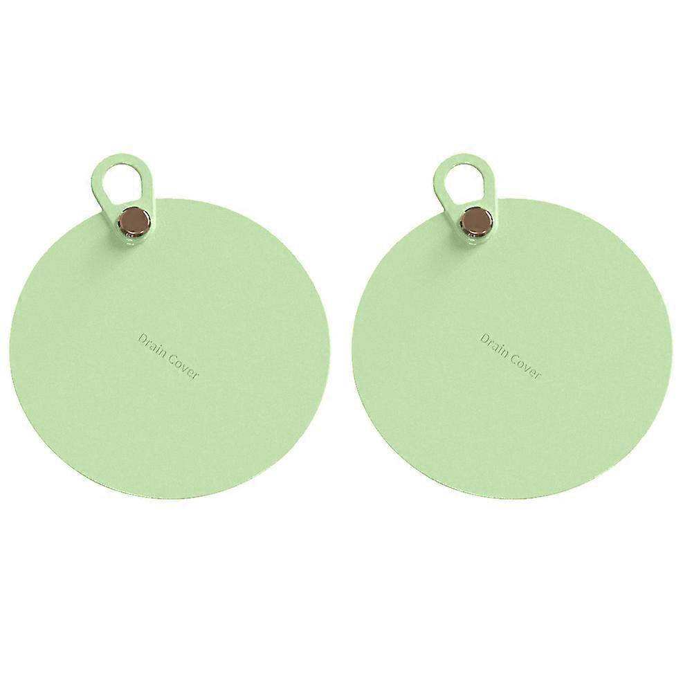 Tub Stopper 2 Pack, Drain Plug Hair Stopper Flat Suction Cover για κουζίνα, μπάνιο και πλυντήριο