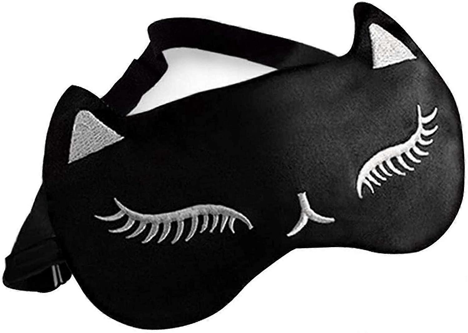 Sleep Mask & Blindfoldsuper-smooth Eye Mask For Sleepingwith Adjustable Strap