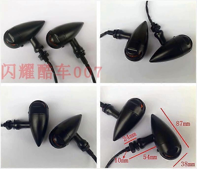 U Ranger GN Stick King Tianjun week8 retro motorcycle modification universal LED turn signals, turn lights, signal lights