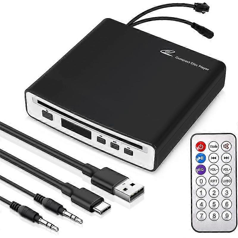 Car DVD Player Disk Box External Stereo Laptop Navigation Multimedia MP5 Player