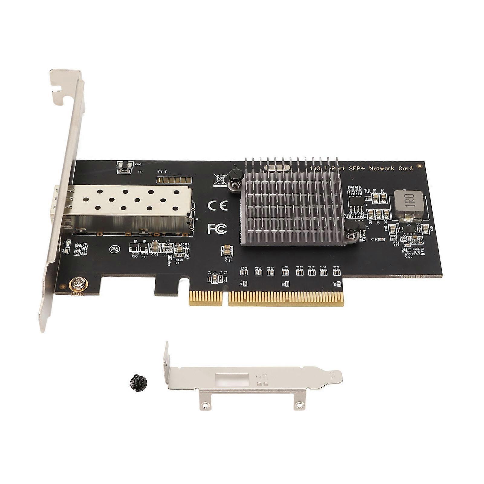 Carte réseau SFP 10 Gbit/s Carte réseau PCI Express X8 Slot pour chipset Intel 82599 Carte réseau PCI Express pour Win pour Linux