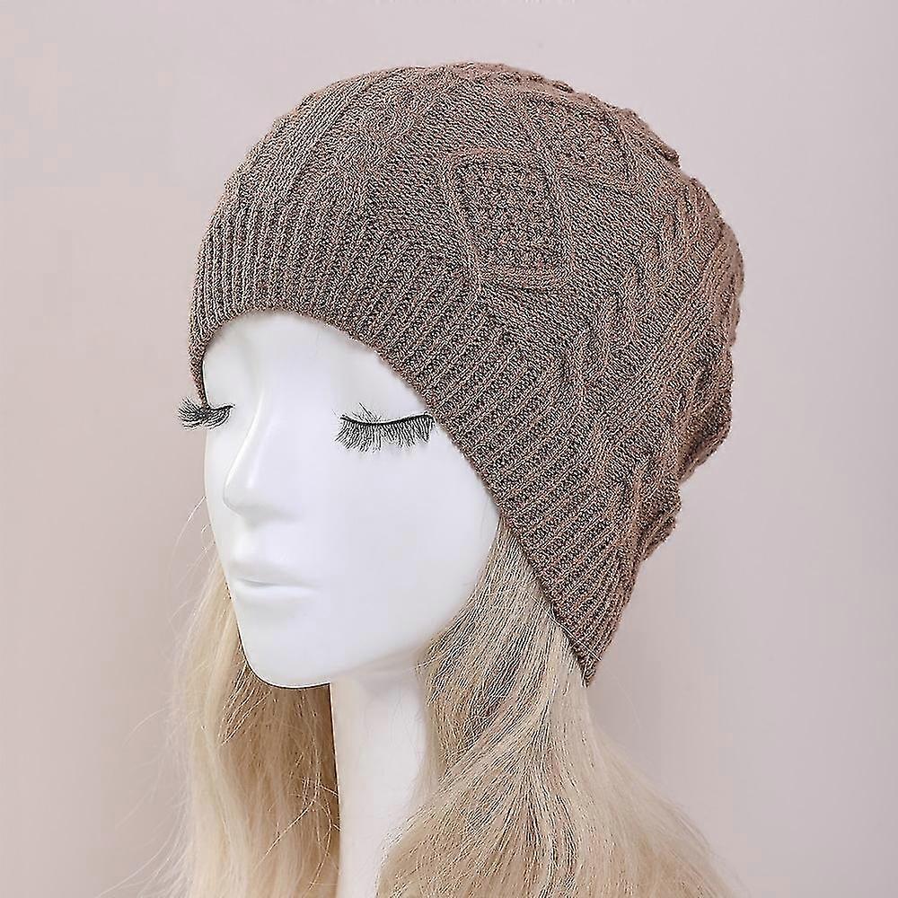 Women's Slouchy Beanie Hat Warm Winter Hat Home Daily Holiday Solid Plain Color Acrylic Fibers Casual Nordic Style Casual Daily 1 Pcs