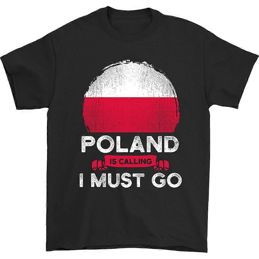 Camiseta Polônia Está Chamando Eu Devo Ir