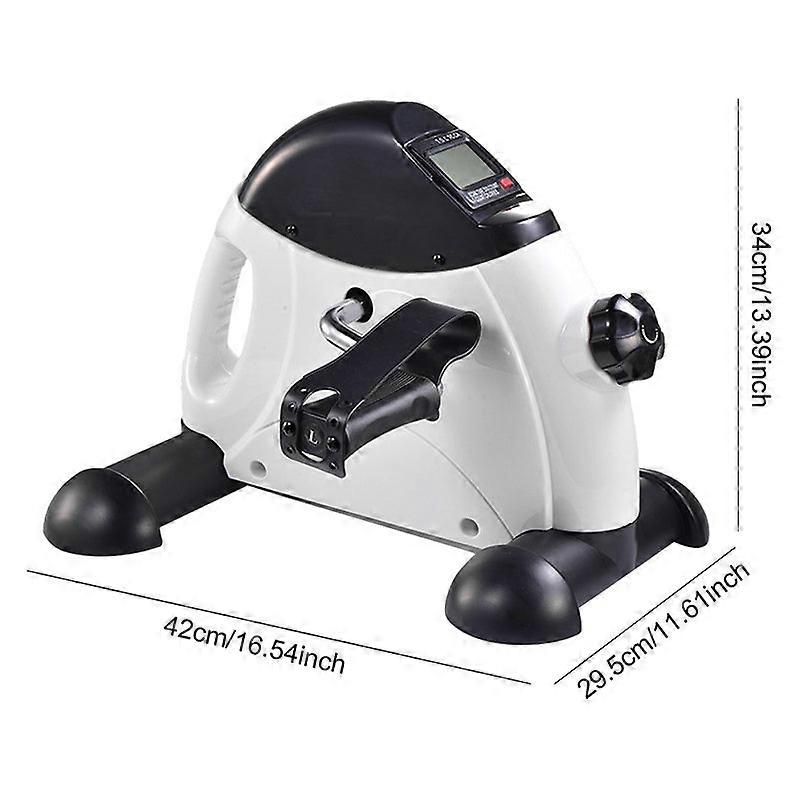 Mini Peddler Portable Foot Pedal Exercise Hine Adjustable Under Desk Bike Led Display For Seniors