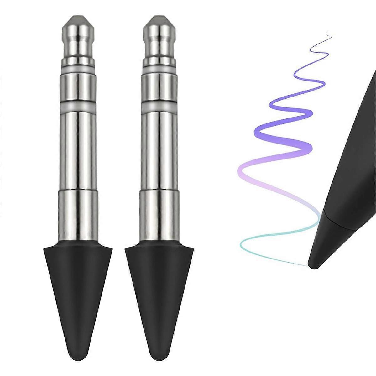 2PCS Slim Pen Tips Replacement , Real-Time Sensitivity Replacement Nibs Fits for Slim