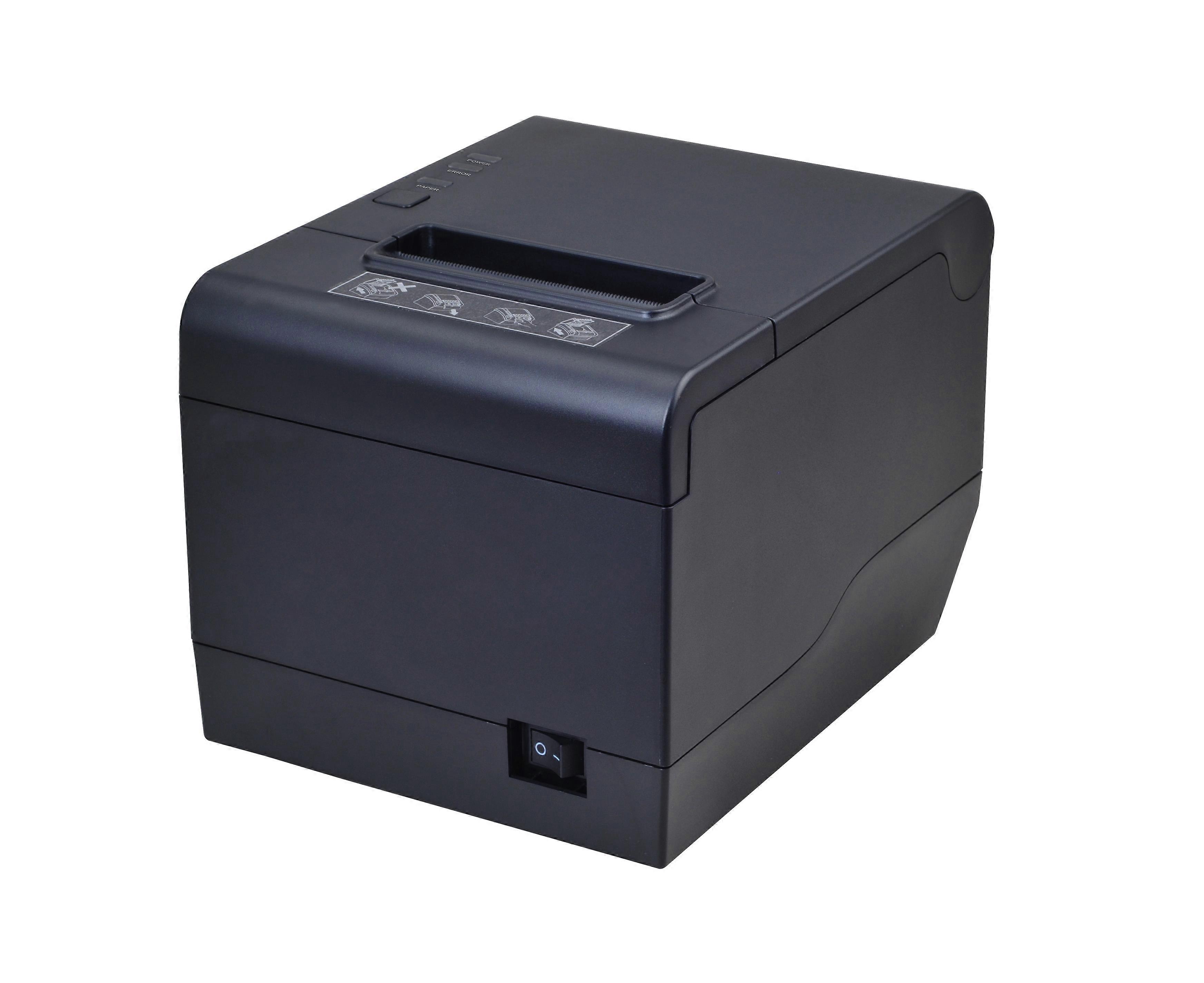 80mm Thermal Receipt Printer Automatic Cutter Restaurant Kitchen POS Printer USB Serial LAN Wifi Bluetooth NT-808