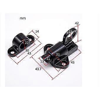 Serratura A Bullone Automatica A Molla - Chiusura Autobloccante In Lega Di Alluminio Per Cancelli, Finestre, Armadi - Foto 8