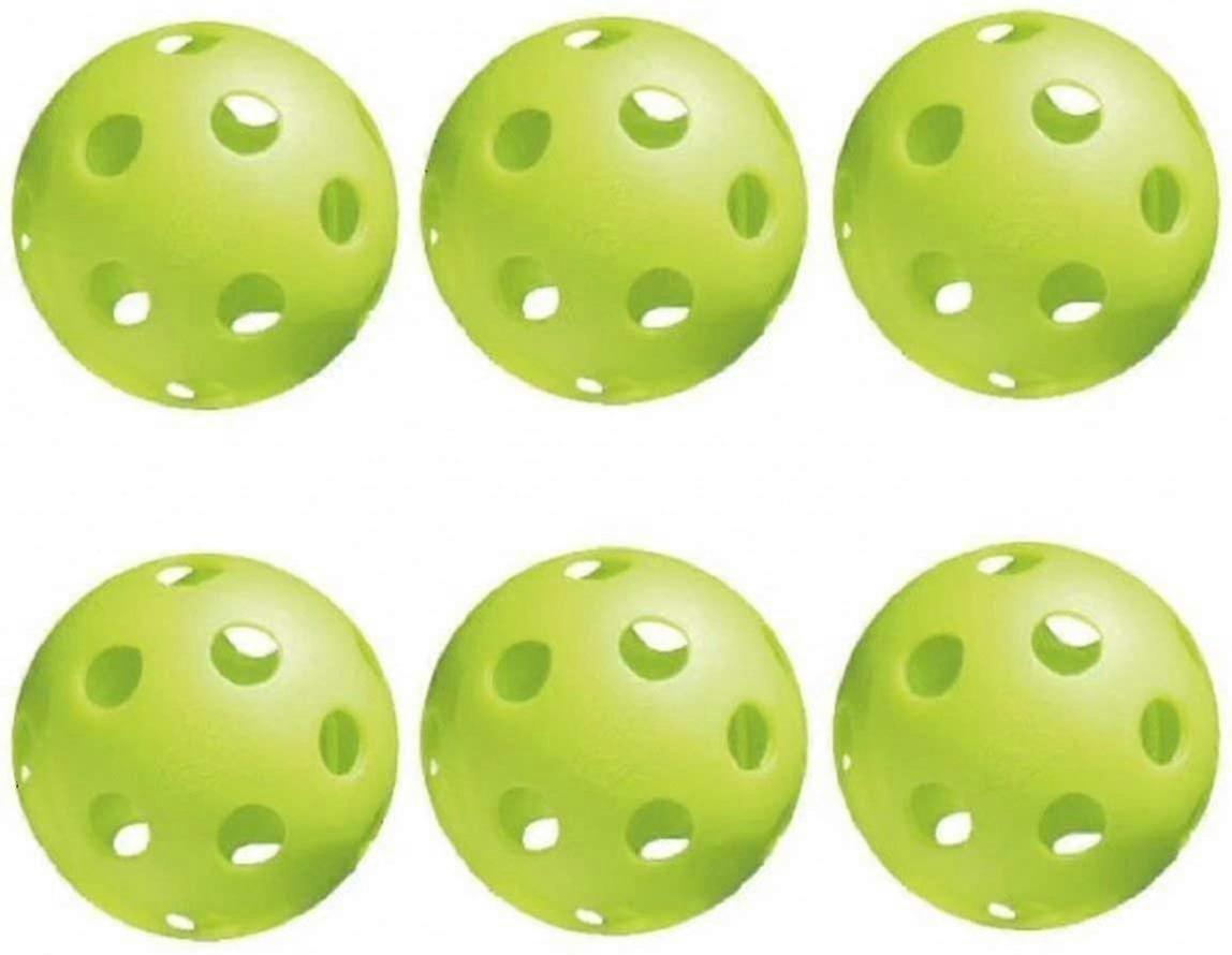 26 Hole Hard Plastic 72mm Pickle Ball Practice Baseball Weifu Floor Ball Pe One-piece Hole Ball -zysd