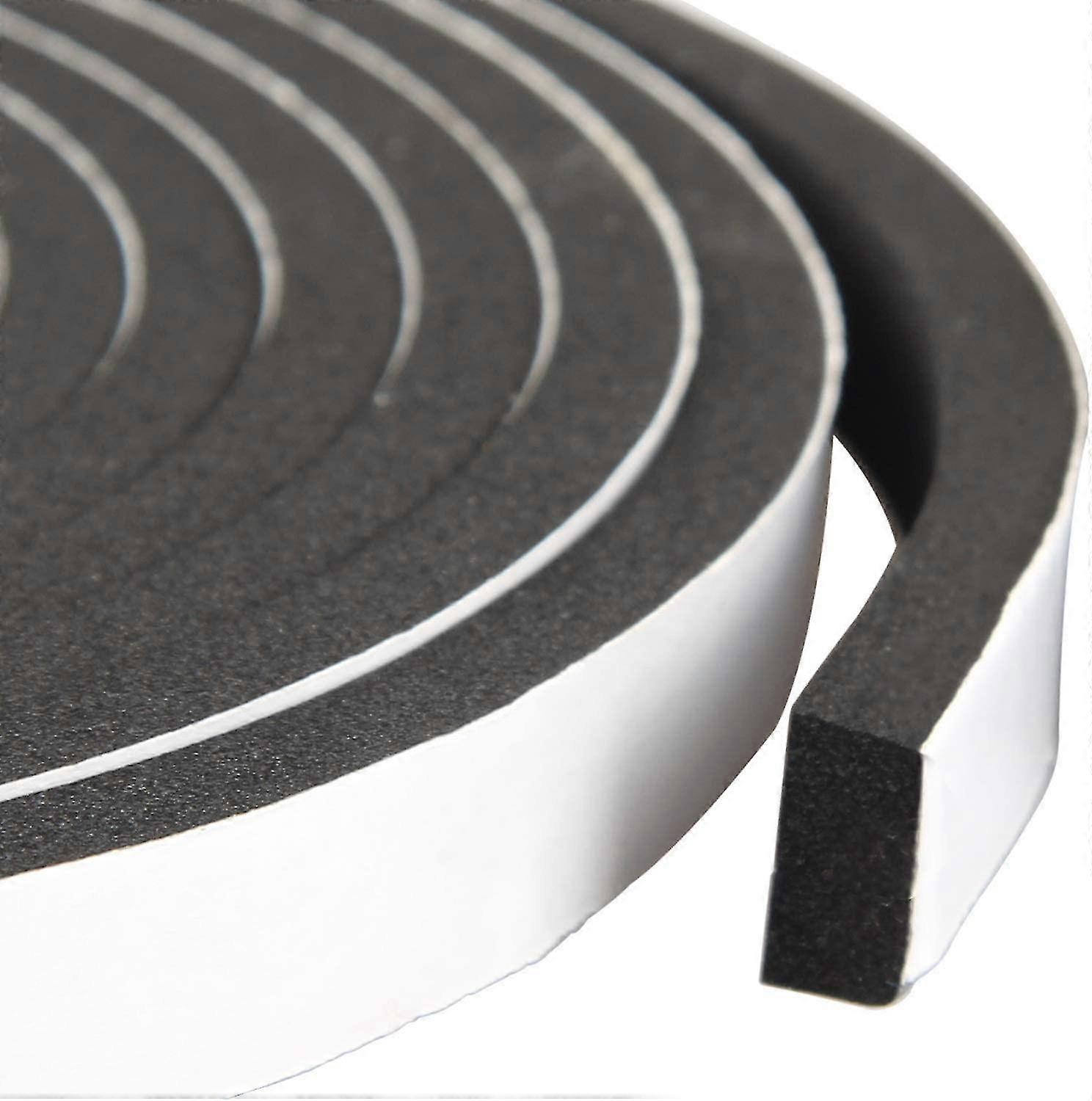 High Density Foam Tape Waterproof Sealing Strip Cr Strips Neoprene Single-sided Adhesive Eva Seal 1/2in X 1/4in X26ft