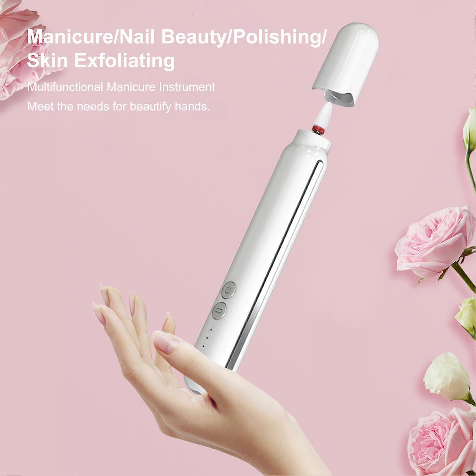 Portable Electric Nail Polisher Red