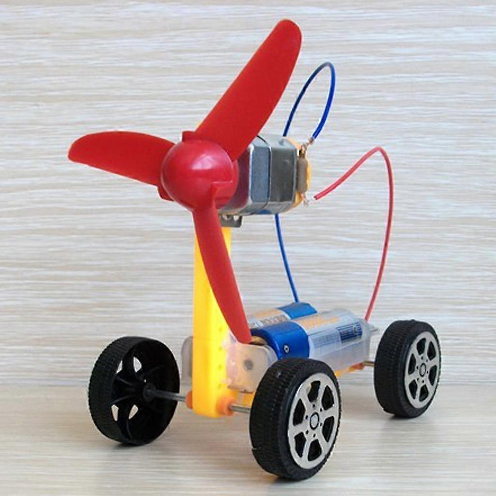 2x DIY Assembled Physical Science Building Kit - Wind- Aerodynamics Car