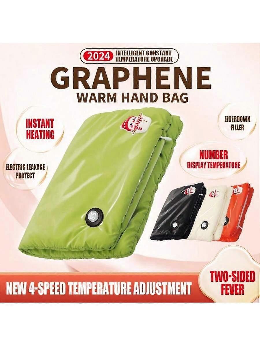 גרפן חשמלי מחמם יד עמיד לדליפה 4 הגדרות טמפרטורה תיק מחמם יד נשים מתנה