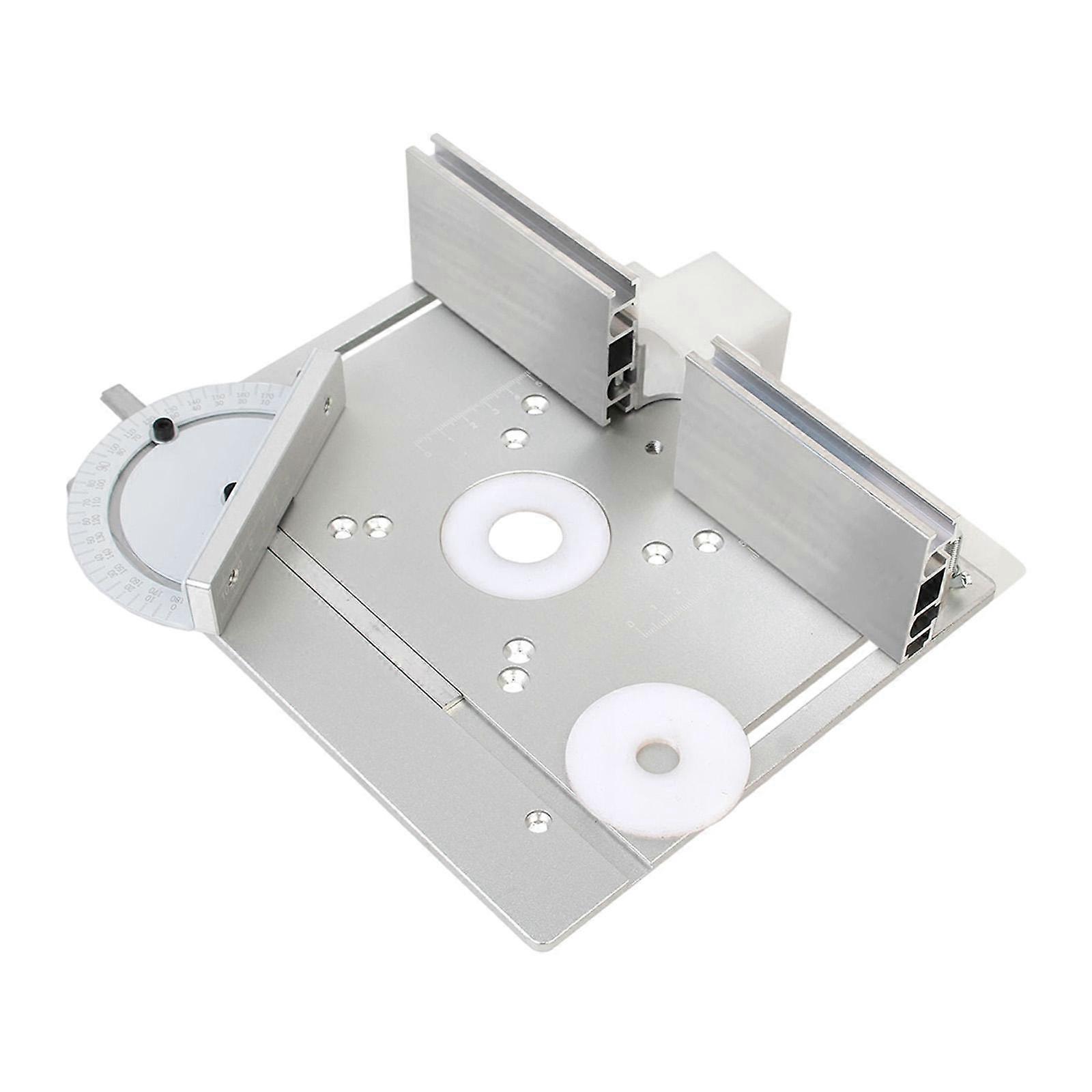 Router Table Insert Plate Trimming Engraving Table Wood Milling Flip Board for Trimming Machine Router Trimmer Carpentry Tool
