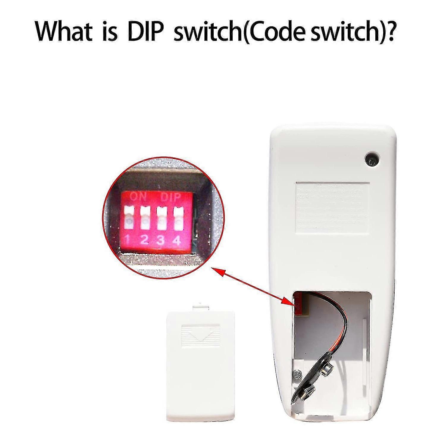 Telecomando Per Ventilatore Da Soffitto 303,9 MHz – Con Dimmer Luce E Supporto A Parete, Sostituisce Modelli FAN53T E 2AZPFAN53T