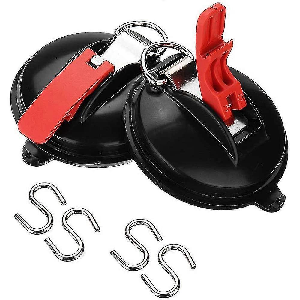 אביזר יניקה סוכך 2 חלקים, עוגן יניקה כבד, כוסות יניקה עוגן חזקות, עוגן יניקה לרכב, אביזרי יניקה לברזנט