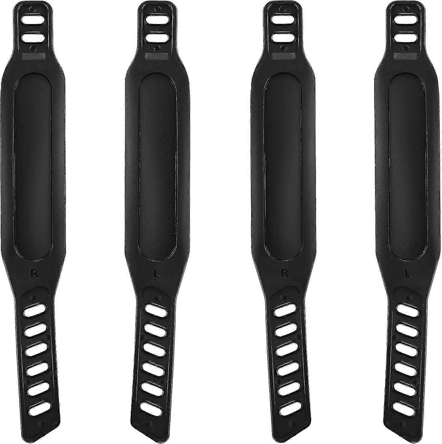 2 pares exercitam pedal de pedal de correias universais de 1,7 X 12 polegadas para exercício