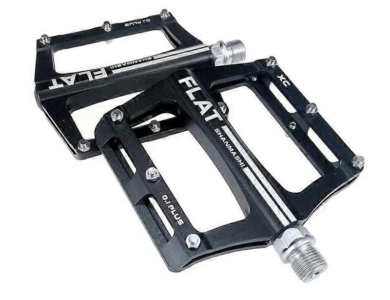 2018 New shanmashi -0.1plus 9 Colors Platform Alloy Road Bike Pedals Ultralight MTB Bicycle Pedal Bike Accessories