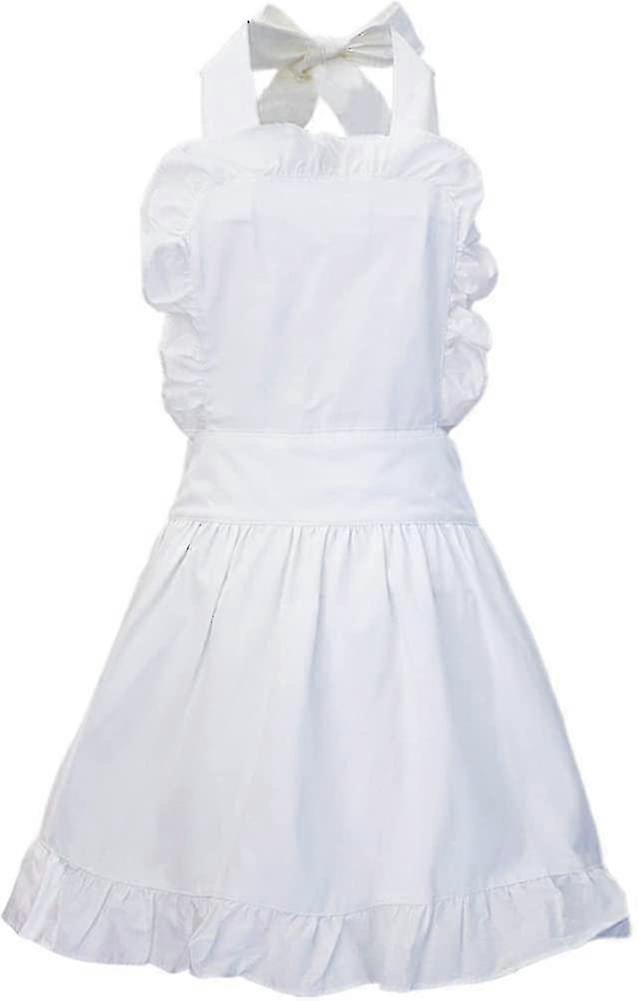 أزياء خمر مئزر كشكش الرجعية مئزر الطبخ المطبخ جميل مئزر للنساء