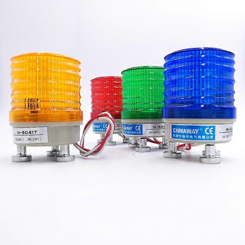 磁気ストロボ信号警告灯N-5041T 12V 24V 220VインジケーターライトLEDランプ小型点滅ライトセキュリティアラーム