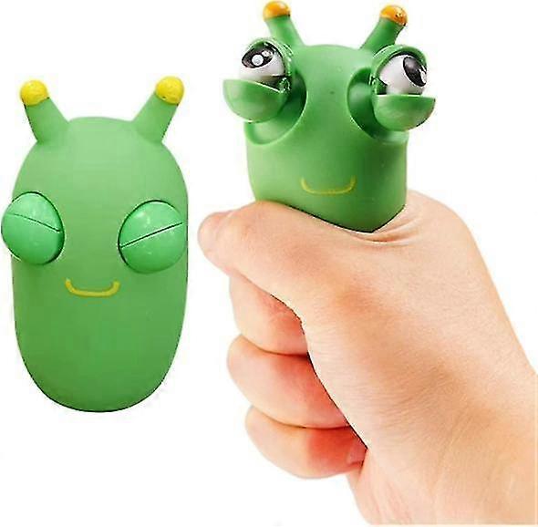 Funny Grass Worm Pinch Toy
