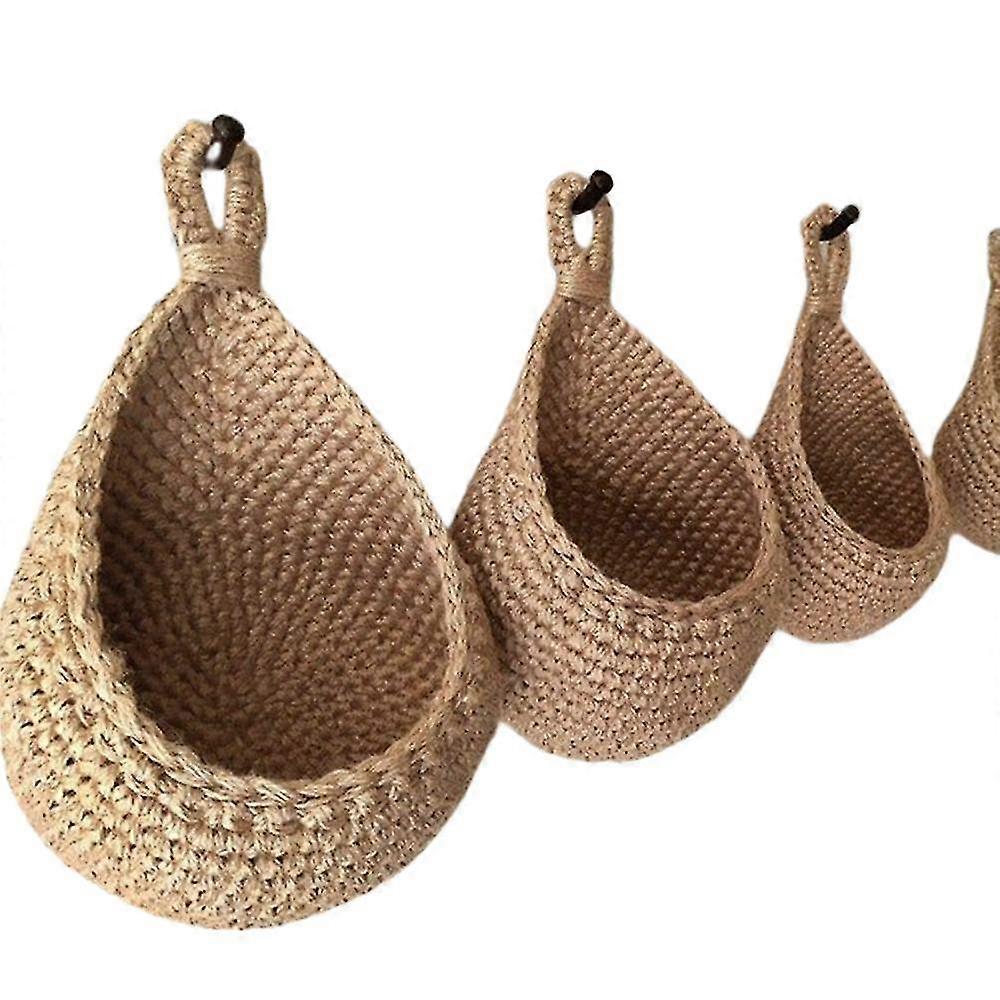 Storage Baskets Vegetable Fruit Baskets Kitchen Supplies Hanging Basket Zekai
