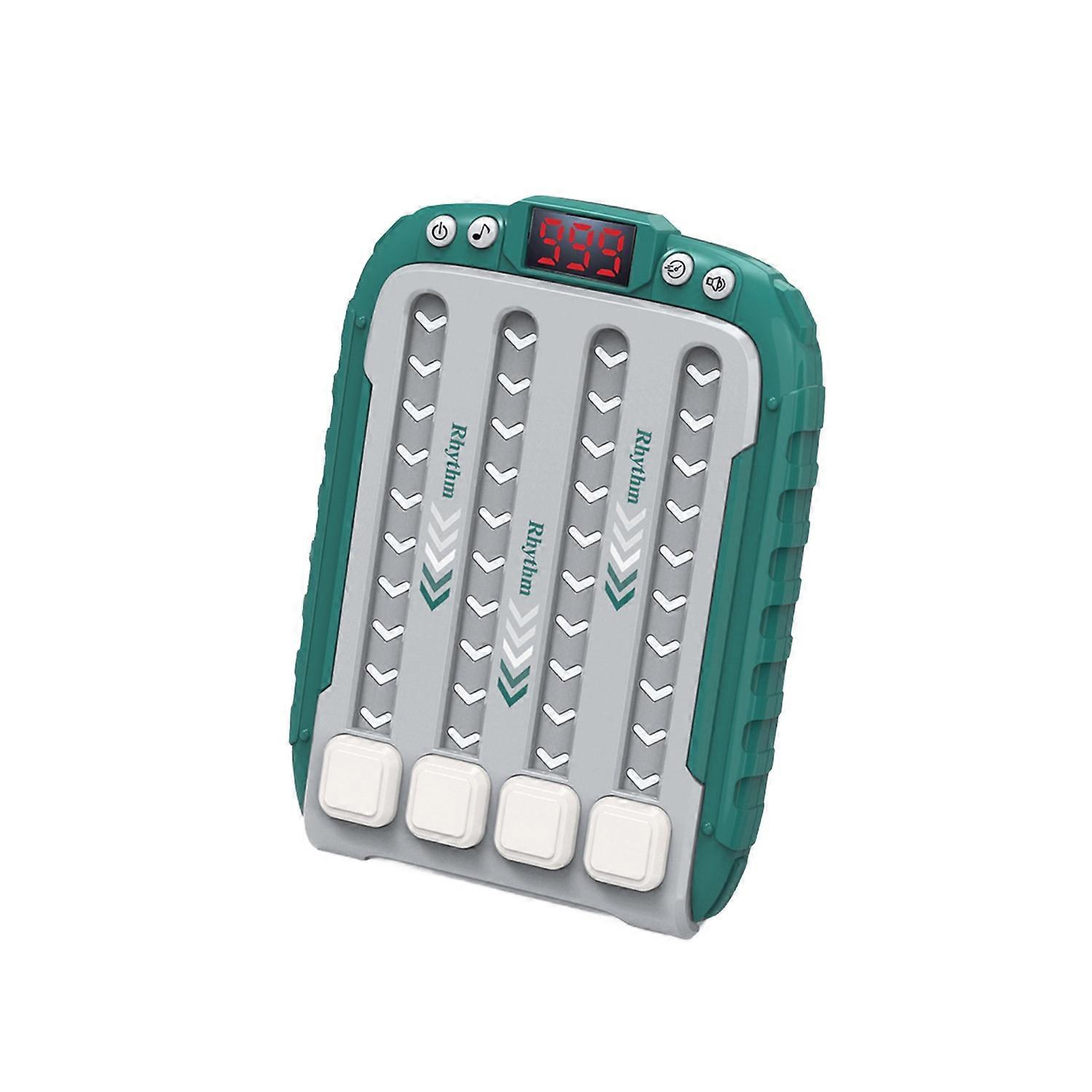 Quick Push Rhythm Game Console Reaction Speed Training Kids Adults Portable Handheld Educational