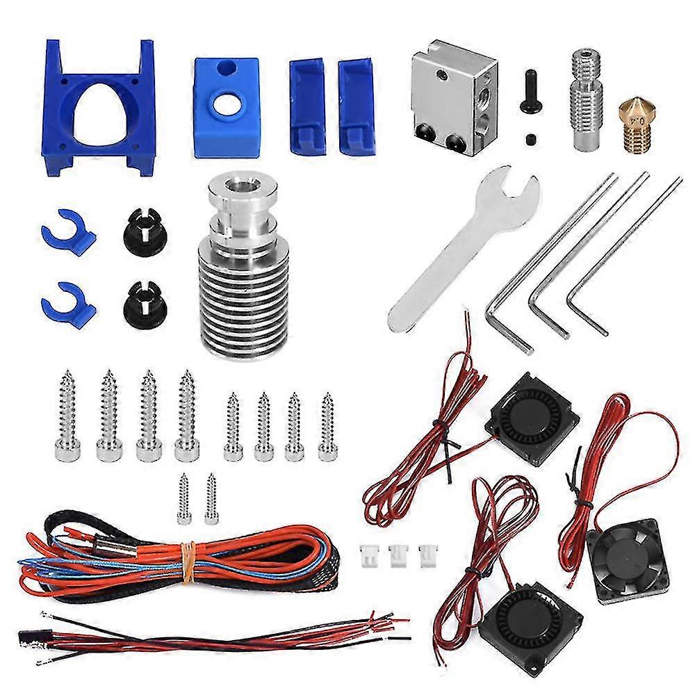 E3d V6火山ノズルセット用全金属押出ヘッド用DIYキットD