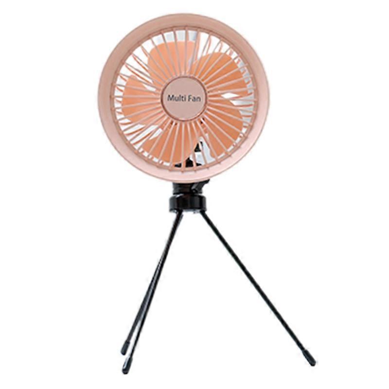 Lightweight 5.7'' LED Camping Fan Portable 2 in1 USB Tent Fan with LED Lamp