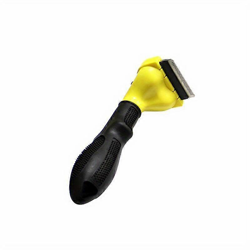 2-em-1 Ultimate Pet Grooming Comb - Removedor de Pelos de Gato Eficiente & Safe Dog Knot Untangler - Design de dupla face para todos os tipos de peles - Ferramenta de tosa premium