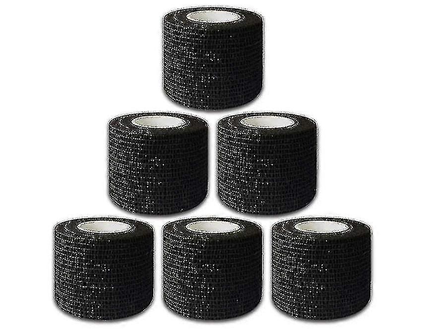 6件套纹身握把套包装防滑运动无纺布防水黑色