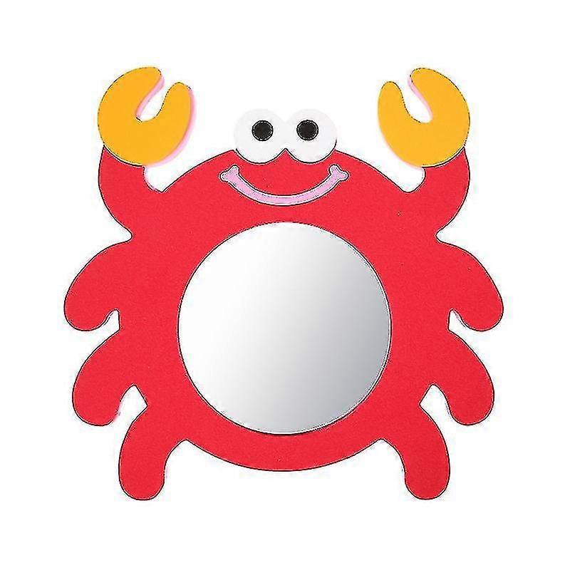 Crab Shaped Bath Mirror Toy Water Floating Toy Interactive Baby Toy Bath Time Water Toy Educational Toys