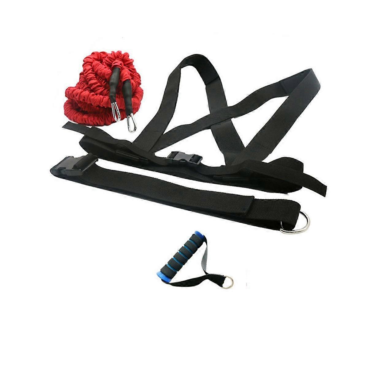 Dual Resistance Training Rope Tension Rope Elastic Rope Track and Field Running Jump Fitness Traini